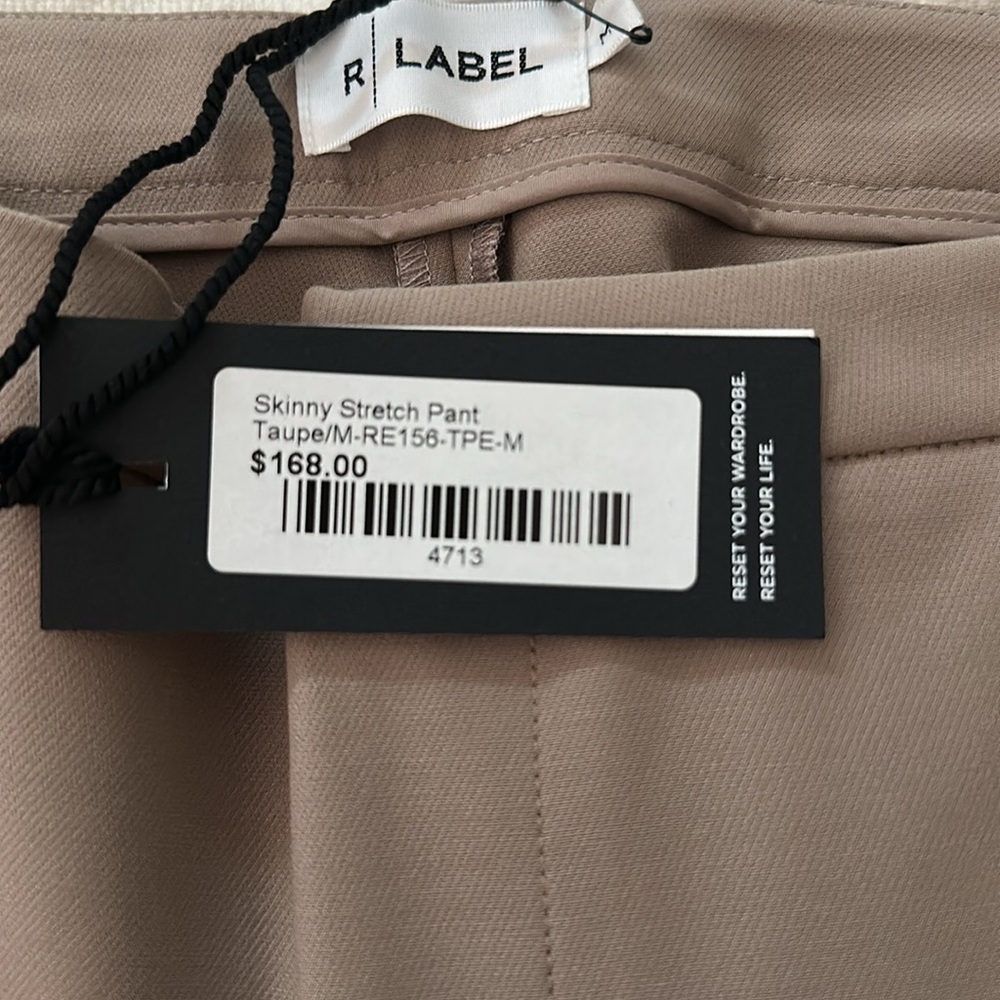 NWT R Label taupe pant - Picture 5 of 6